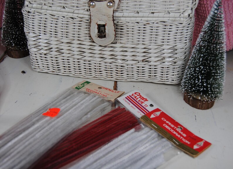 Assortment of Vintage Chenille Stems - New, Old Stock, in Package ...