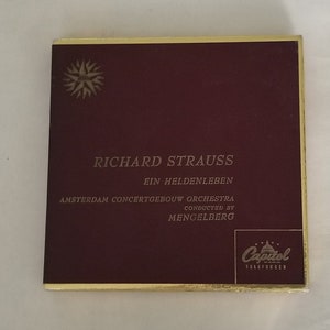 Richard Straus Ein Heldenleben Capitol Telefunken - Set of 5 -  45 rpm Records