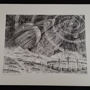 R. Jones &quot;History Repeats Itself&quot; Lithograph Signed & Numbered 52 of 300