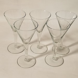 VTG Liqueur Glasses - Small Charming Retro Glasses - from the 1960&#39;s - Set of 5