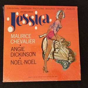 Jessica - Original Motion Picture Soundtrack LP Vinyl UA Records: w/ Sleeve 4096
