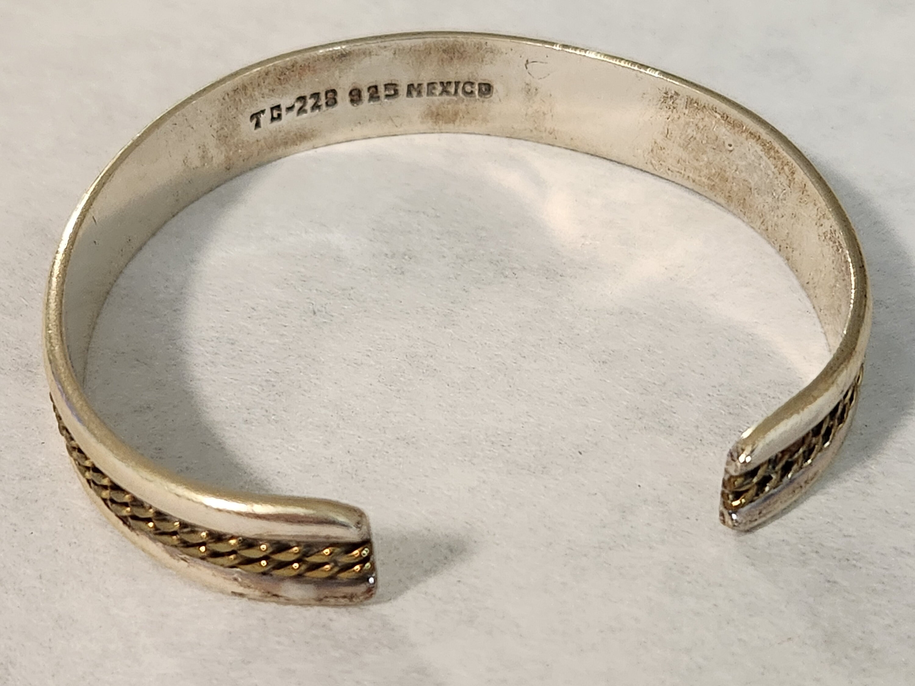 Vintage 1970's TC - 228 925 Mexico - Sterling Silver Bracelet