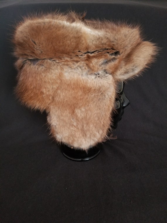 Vintage Women's Real Fur Hat: Cossack / Trapper S… - image 3