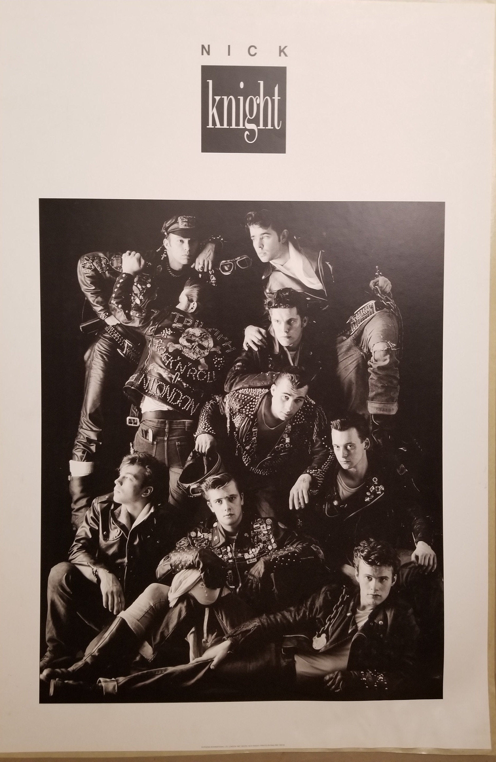 Nick Knight: Athena International Ltd London Bikers Poster 23-1/2