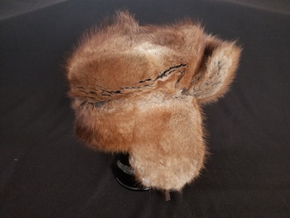 Vintage Women's Real Fur Hat: Cossack / Trapper S… - image 9