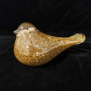 Vintage - Art Glass Murano Style Bird - Lovely Colors - Approximately 6&quot; Long x 3&quot; Wide