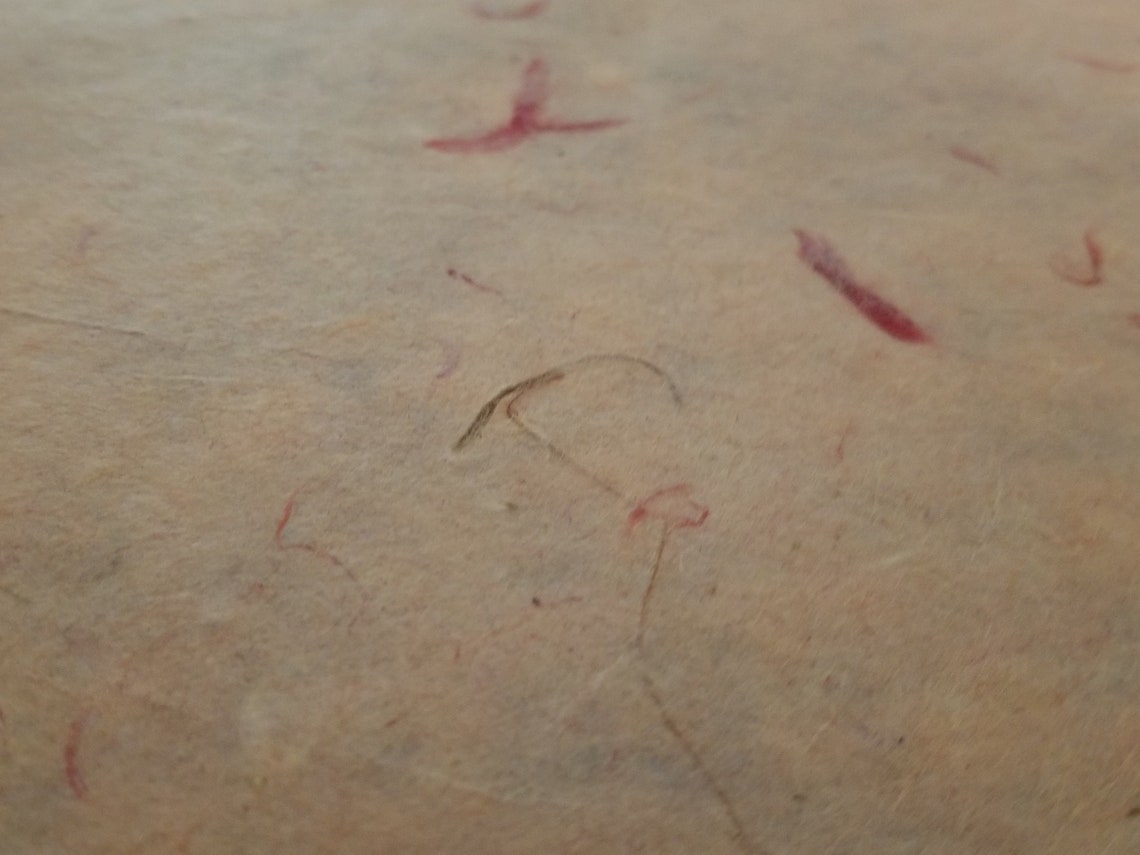 Handmade Paper Sheet Size 27 X 221/2 RARE Etsy