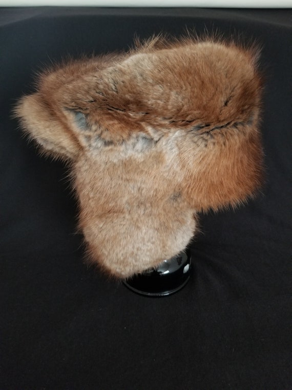 Vintage Women's Real Fur Hat: Cossack / Trapper S… - image 5