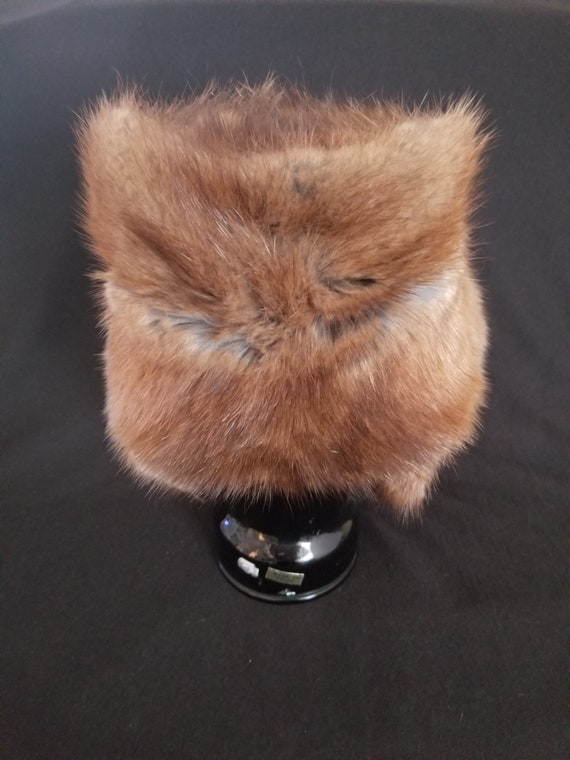 Vintage Women's Real Fur Hat: Cossack / Trapper S… - image 4