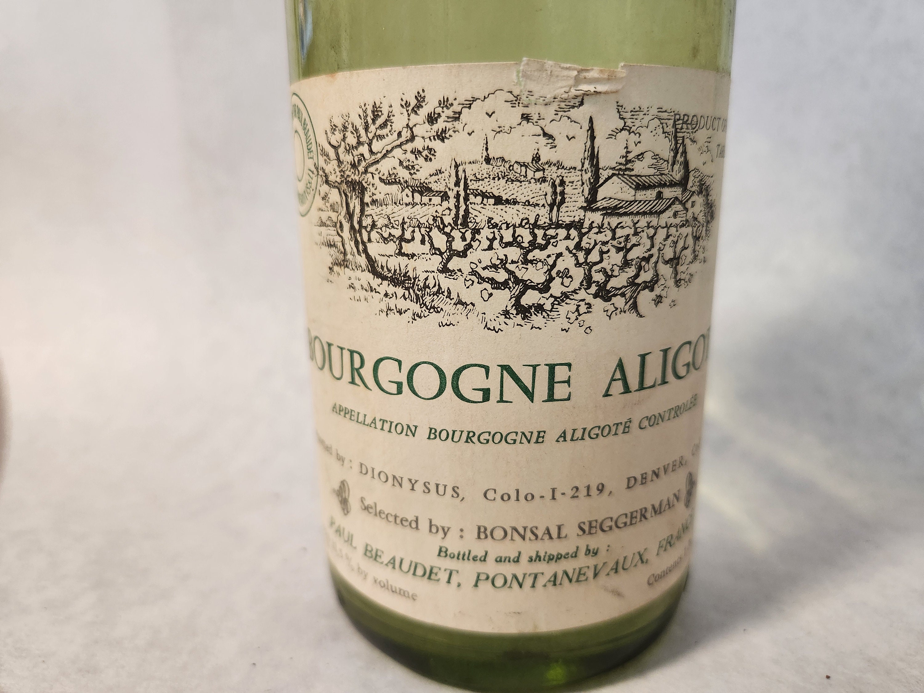 Bourgogne Aligoté 2004 『空瓶』 Bourgogne Aligoté 2004 『空瓶』 - メルカリ