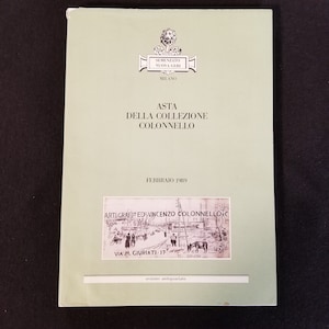 Semenzato Nuova Geri Asta Della Collezione Colonnello - Febbraio 1989 Soft Cover