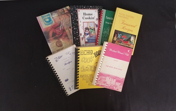 料理本セット / 7 冊セット - 女性クラブ、協会、経済、食品編集者