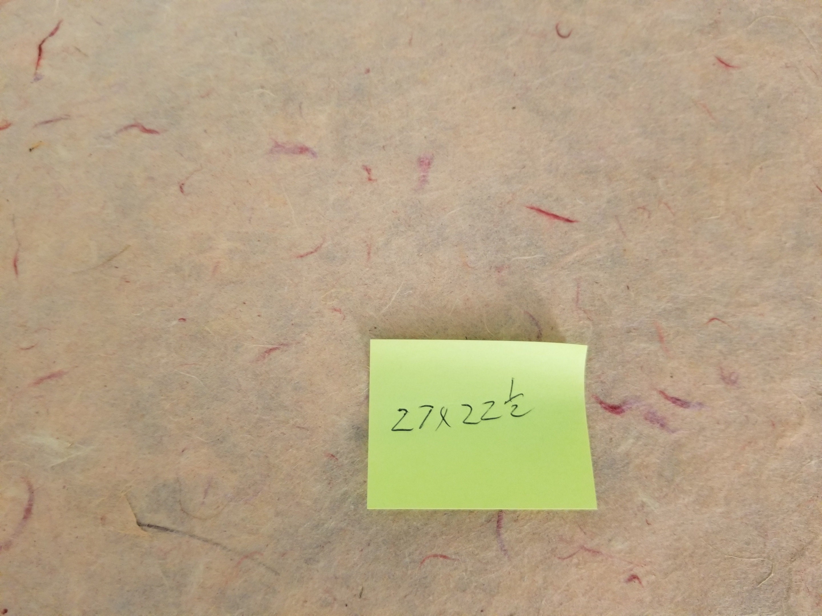 Handmade Paper Sheet Size 27 X 221/2 RARE Etsy