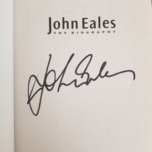 Signed / Autographed Book by Eales -  John Eales: The Biography by Peter Fitzsimons -  SIGNED / AUTOGRAPHED by Eales