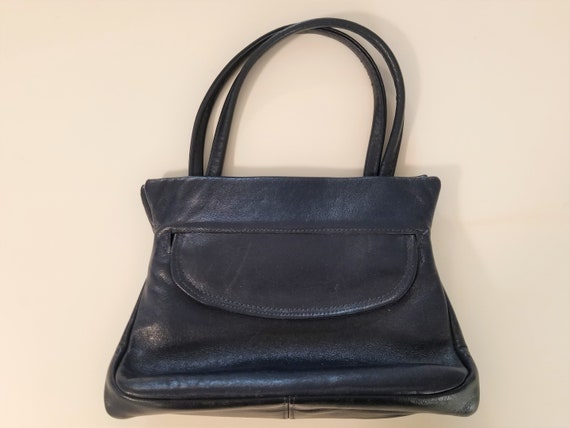 Vintage Jane Shilton Genuine Leather Purse / Bag:… - image 2