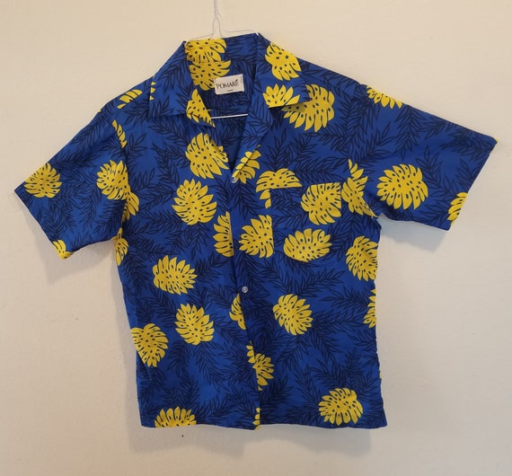 Vintage LTD Pom: Pomare Hawaii / Hawaiian Shirt -… - image 2