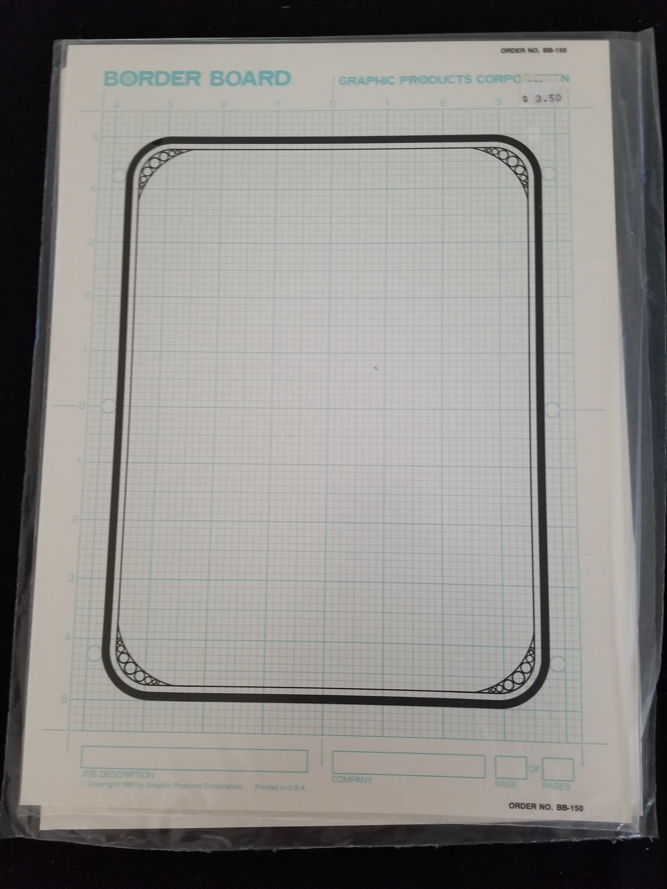 Border Boards by Graphic Products 131/2 X 10 Set Etsy UK