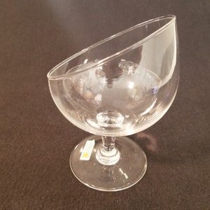 SELTENE einzigartige Sammlerstück - Chanteclair Cristallin Belgien Cocktail / Martini Glas - NEU