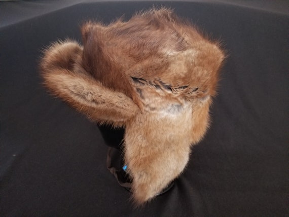 Vintage Women's Real Fur Hat: Cossack / Trapper S… - image 10