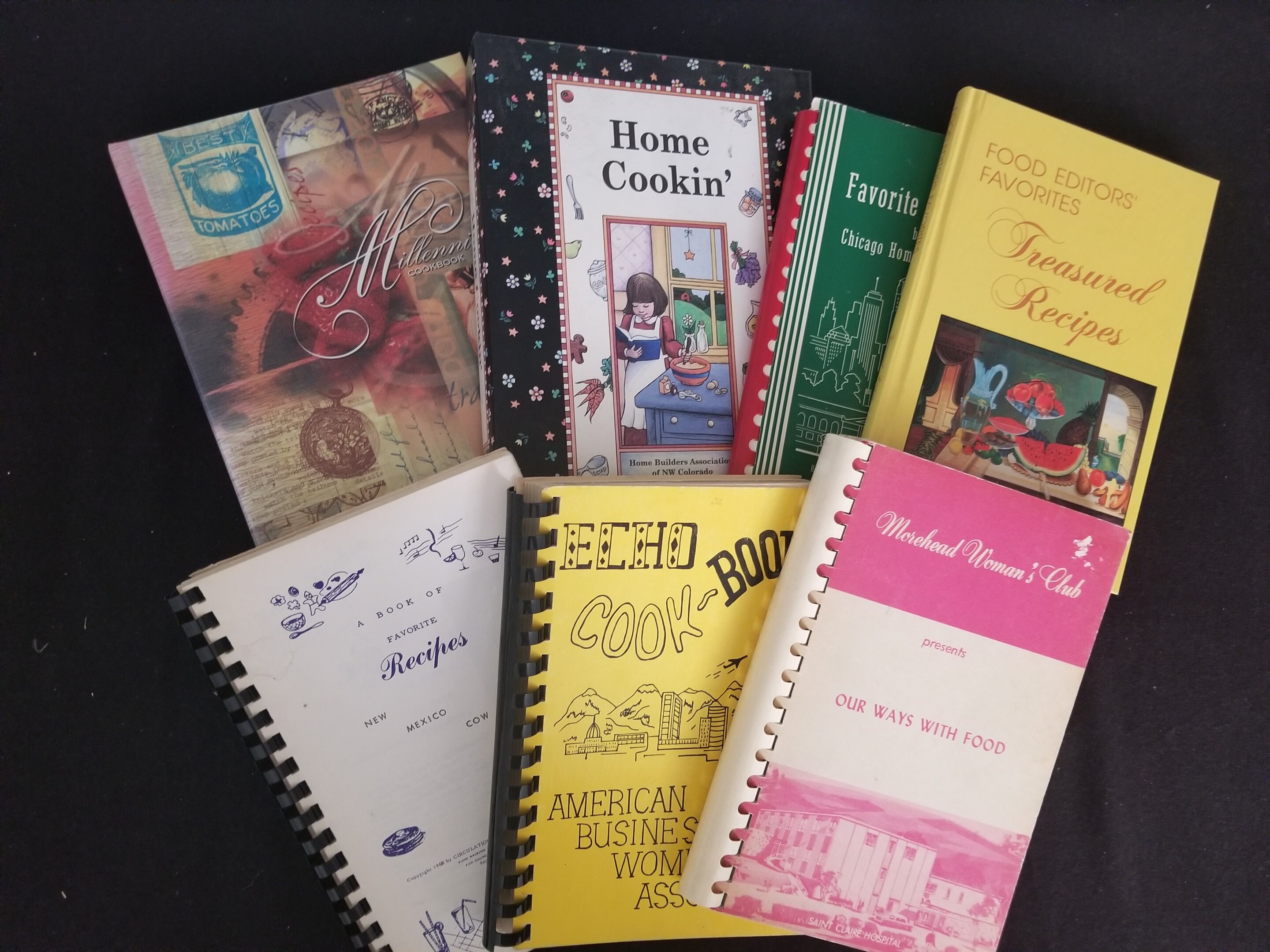 料理本セット / 7 冊セット - 女性クラブ、協会、経済、食品編集者