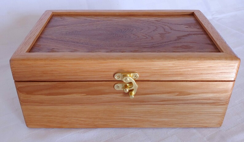 Shops Solid Hickory wood Keepsake box - Jewelry box