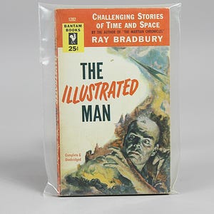 Ray Bradbury The Illustrated Man Bantam Books #1282 Classic Science Fiction Pb 1954 Illustrated Cover RARE