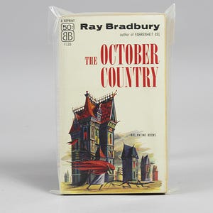 Ray Bradbury The October Country Ballantine Books #F139 Classic Science Fiction Pb Illustrated by Joe Mugnaini 1950s