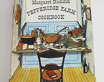 The Margaret Rudkin Pepperidge Farm Cookbook 1974 Illustrated Erik Blegvad Food Dining Hardcover in Dust Jacket Recipes Cooking Baking etc