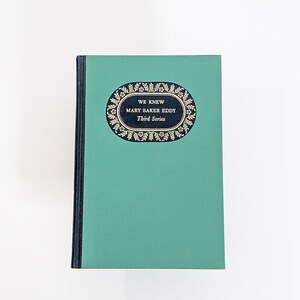 Conocimos a Mary Baker Eddy 3ra Serie Ciencia Cristiana Tapa Dura 1953 Ilustrado