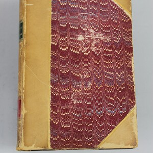 Charles Dickens Pictures From Italy and American Notes Great Engravings Leather Binding Marbled Boards & Page Edges