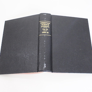 Revista de la Ciencia Cristiana Mary Baker Eddy Encuadernación anual Volumen n.° 57 Abril de 1939 a marzo de 1940