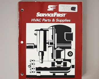 ServiceFirst HVAC Parts Supplies Volume 4 Trane Illustrated Catalog Manual Compressors Motors Controls Book Diagrams Compressor Parts