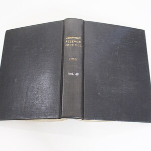 Revista de la Ciencia Cristiana Mary Baker Eddy Encuadernación anual Volumen n.° 45 Abril de 1927 a marzo de 1928