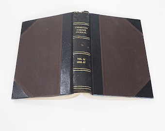 Christian Science Journal Mary Baker Eddy Full Year Bound Volume #14 April 1896 to March 1897