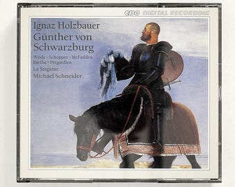 Ignaz Holzbauer Günther von Schwarzburg CD 1995 Opera Singspiel cpo 3-Disc Set German Import Rare German Classical Music Deutsche Collector