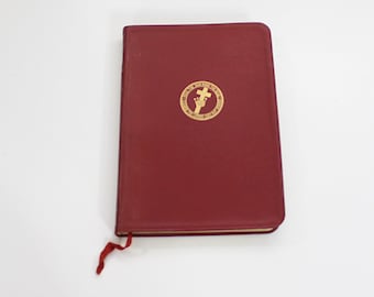 Poems Including Christ and Christmas by Mary Baker Eddy Christian Science Hardcover 1925 Illustrated 1925 Leather Bound