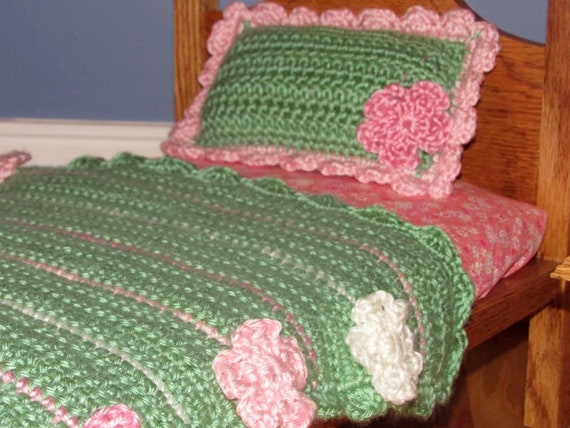 crochet doll blanket