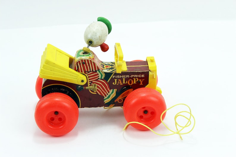 fisher price jalopy pull toy