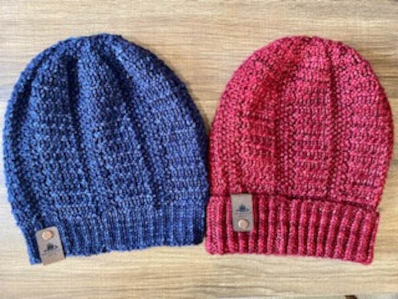 Forrester Mens Beanie Knitting Pattern Etsy