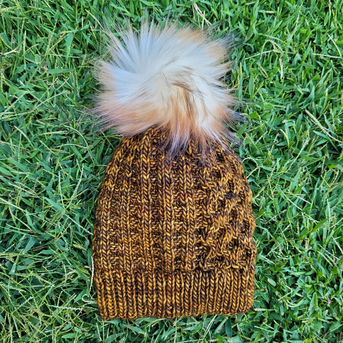 Knitting Pattern Waffles With Honey Hat - Etsy