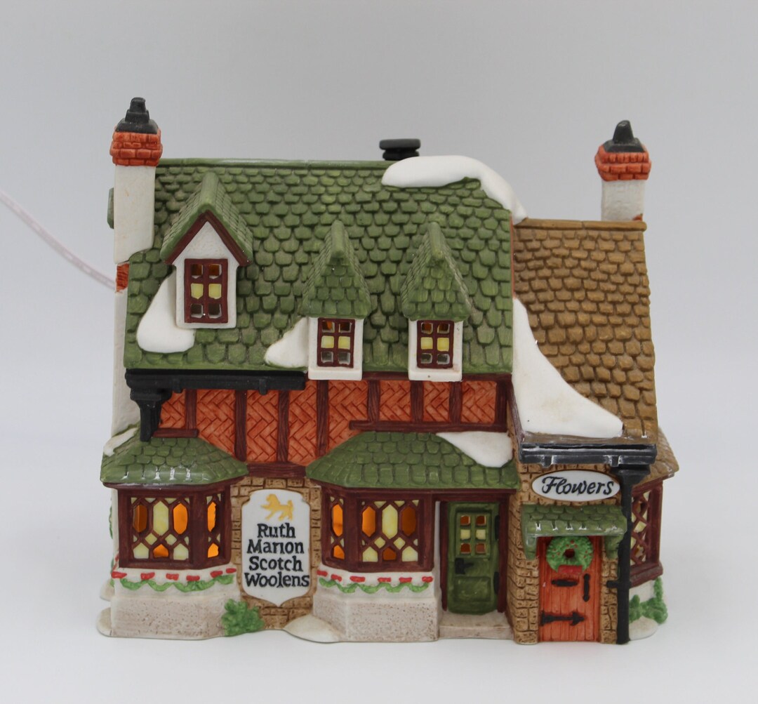 Heritage Village Collection Dickens' Village Series ruth Marion Scotch