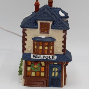 Heritage Village Collection Dickens&#39; Village Series &quot;Walpole Tailors&quot; Hand Painted Dept 56 1988 (Retired)