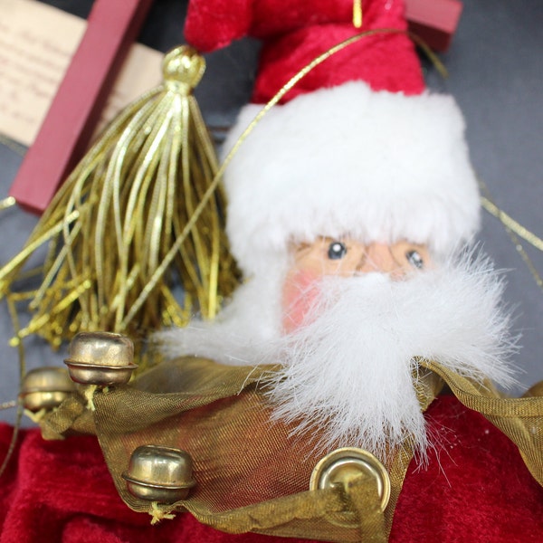 Pecan Resin Santas Etsy