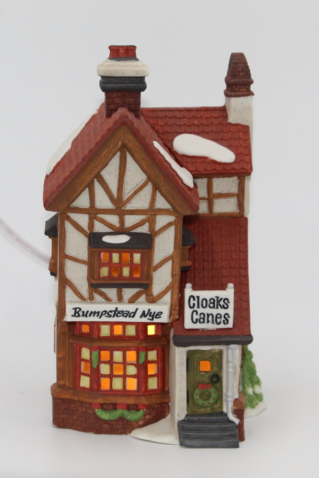 Heritage Village Collection Dickens' Village Series bumpstead NYE