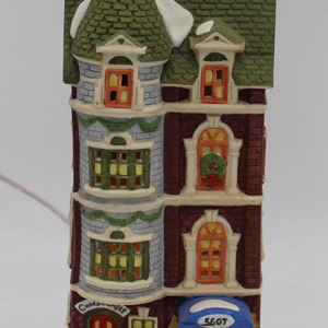 Dept 56 Heritage Village Christmas In The City: 5607 Park Avenue Townhouse (1989)