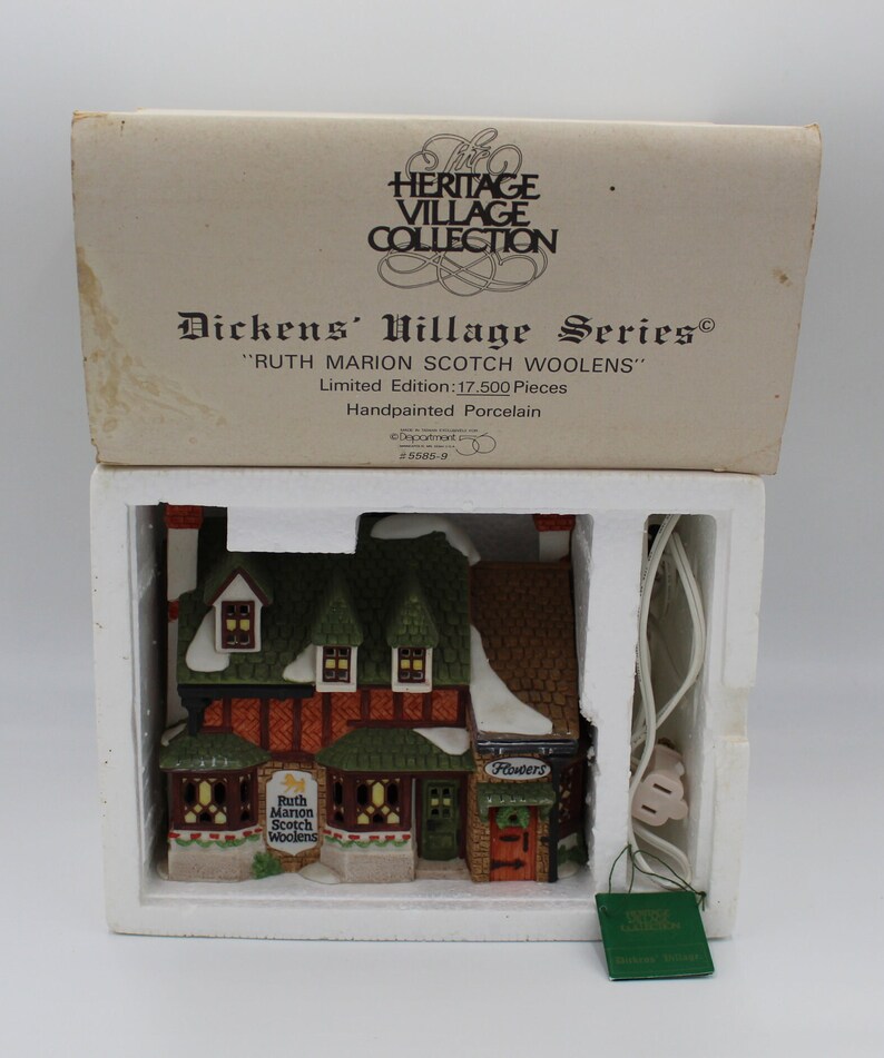 Heritage Village Collection Dickens' Village Series Etsy