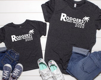 Matching Family Shirts- Custom Family Vacation Shirts - Family Shirts- Family Reunion Shirts - group shirts - Family Shirts -Last Name Shirt