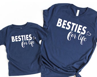 Mama und ich Shirts - Besties fürs Leben - Mama und Tochter Shirts - Familien Shirts - Bester Freund Shirts - Mama und ich Bester Freund Shirts - Matchin