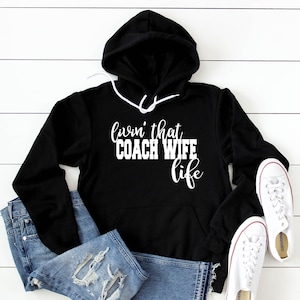 Mrs. Coach Hoodie - Mrs. Coach I Make The Calls at Home - Coach Wife Hoodie - Wife Hoodie - Sports Wife - Football Coach Wife - Soft