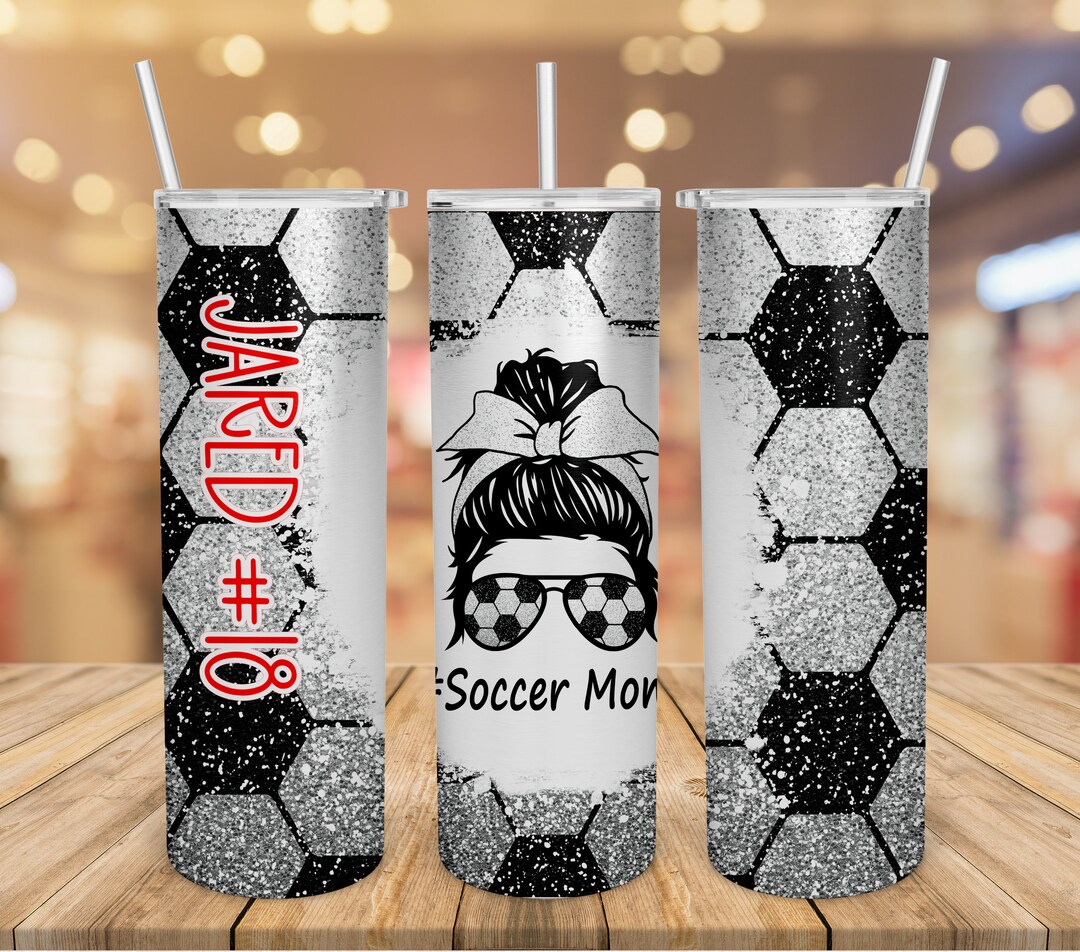 Soccer Mom Tumbler Custom Soccer Mom Tumbler 20 Oz Tumbler Soccer Mom